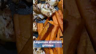 Légumes diverses grillées [upl. by Brandi]