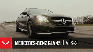 MercedesBenz GLA45 AMG  quotHot Hatchquot  Vossen VFS2 [upl. by Blanche125]