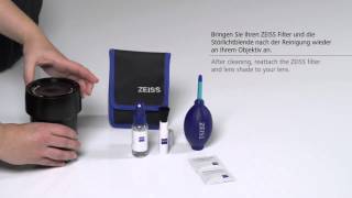 Carl Zeiss Lenses  High quality cleaning for optical surfaces [upl. by Aiksa900]