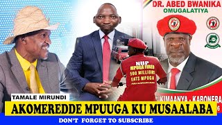 Akomeredde Mpuuga ku Musaalaba🙆‍♂️ Tamale Mirundi Today Latest [upl. by Baruch]