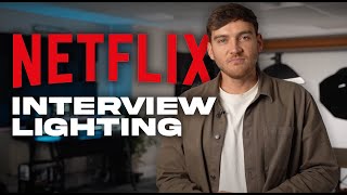 Filming NETFLIX style interviews  Lighting Breakdown [upl. by Auric]