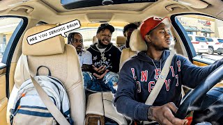 MAKING THE GANG SIT IN THE BACK SEAT 🤣 must watch [upl. by Eiramit]