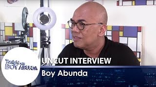 TWBA Uncut Interview Boy Abunda  Part 2 [upl. by Kassey]