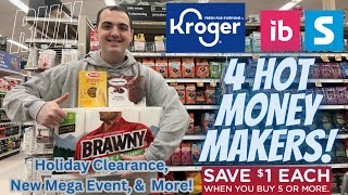 RUN TO KROGER ASAP  4 HOT MONEYMAKER DEALS  NEW MEGA EVENT  HOLIDAY CLEARANCE  MORE DEALS [upl. by Nyloc]