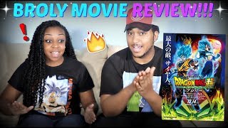 DRAGON BALL SUPER BROLY ENGLISH DUB MOVIE REVIEW amp MINI VLOG [upl. by Drusi474]