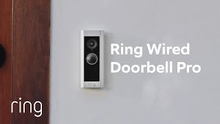 Ring Wired Doorbell Pro Formerly Video Doorbell Pro 2  Featuring Advanced 3D Motion Detection [upl. by Ulrika]