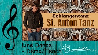 St Anton Tanz Schlangentanz  Line Dance [upl. by Nnateragram796]