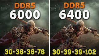 DDR5 6000 vs 6400  Ryzen 9000  Test in 6 Games [upl. by Merta853]