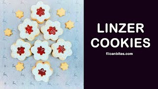 Linzer Cookies Recipe [upl. by Taima]