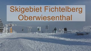 Fichtelberg Skigebiet Oberwiesenthal  Erzgebirge im Winter [upl. by Modestia]