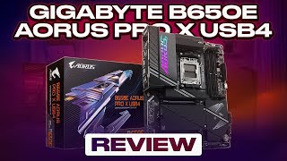 Gigabyte B650E AORUS PRO X USB4 X870 AORUS ELITE WIFI7 review [upl. by Rahsab]