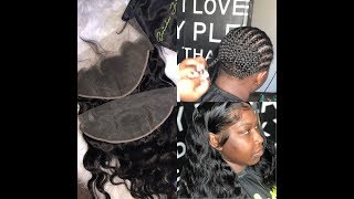 13x6 Frontal Sew In  Low Hairline  SCALP  ERICKA J [upl. by Yeltsew83]