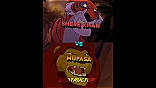 SHERE KHAN VS MUFASA  KAZAMA disney sherekhan mufasa thelionking thejunglebook [upl. by Kronfeld]