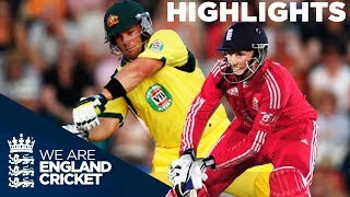 England amp Australia In Huge Scoring T20  2013  Highlights [upl. by Arras]