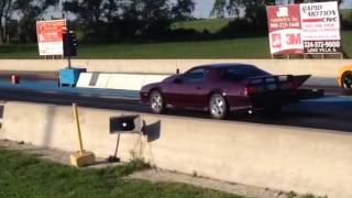 1992 Camaro Z28 launch vs Mustang [upl. by Sirred]