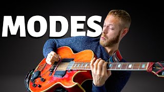 MODES  5 Guitar Levels [upl. by Elbring]