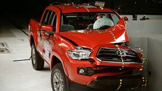 IIHS Midsize Truck Crash Tests [upl. by Lindley994]