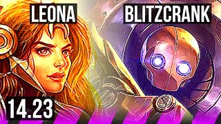 LEONA amp Ezreal vs BLITZCRANK amp Zeri SUP  KR Master  1423 [upl. by Darda]