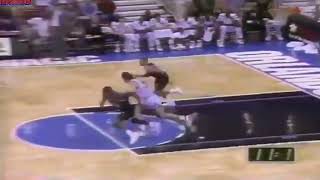 Classic NBA fight Rony Seikaly vs Greg Kite Nov 1991 [upl. by Yelekreb]