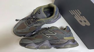 New Balance 9060 Blacktop Dark Moss U9060PH Review [upl. by Raimes]