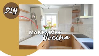 Remodelación de la cocina kitchen makeover DIY Ideas económicas fácil Antes después [upl. by Nivanod283]