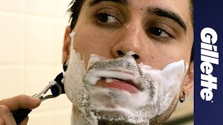 Shaving Tips Shaving in The Shower  Gillette [upl. by Bedad]