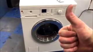 Miele  How To Open Door On Washing Machine [upl. by Susejedairam]