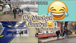 A Prank With Friends  Asian Medical Institute  A For Adventure Vlogs [upl. by High]