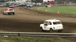 Scunthorpe autograss 22924 junior saloon’s [upl. by Trovillion]