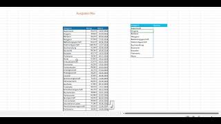 Behalte deine Finanzen im Griff So einfach erstellst du ein Ausgaben Tabelle in Excel [upl. by Oicaroh]