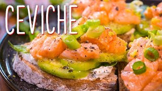 Ceviche  Ein frisches Clean Eating Rezept [upl. by Elleira]