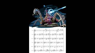 🎷Saxes Commandeer Your Gaming Setup  Legend of Zelda Guardian Theme [upl. by Sager]