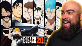 BLEACH REMAKE  BLEACH 20th Anime Anniversary Official Trailer Reaction [upl. by Rabush]