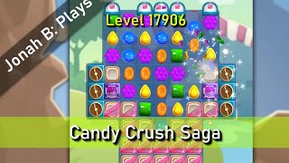 Candy Crush Saga Level 17906 [upl. by Llenrev446]