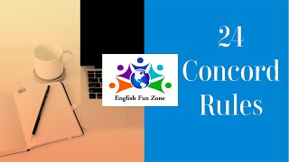 All 24 Concord Rules of Writing American English [upl. by Ikairik]