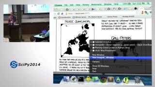 Geospatial data in Python Database Desktop and the Web  Part 2  SciPy 2014  Carson Farmer [upl. by Malo]