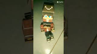 the memory reebot papercraft capcut edit minecraft papercraft fyp [upl. by Atoel]