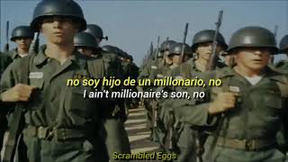 Creedence Clearwater Revival  Fortunate Son Sub Español  Lyrics [upl. by Codie]