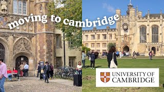 moving to Cambridge University vlog 📕  settling in freshers week matriculation supervisions [upl. by Ellesor539]