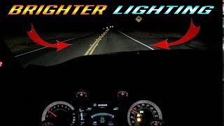 RAM 1500 UPGRADED Headlight Bulbs [upl. by Lenno484]