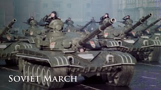 Eng CC Soviet March  1980s Soviet Army Red Alert 3 [upl. by Theis]