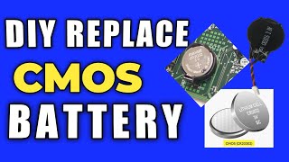 DIY CHANGE Your COMPUTER CMOS Battery  How to REPLACE PC CMOS BATTERY myhomehacks [upl. by Anelem]