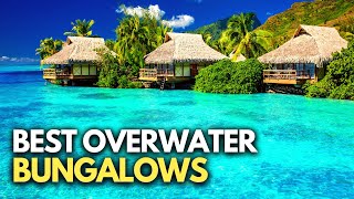 BEST OVERWATER Bungalows in The CARIBBEAN [upl. by Wake810]