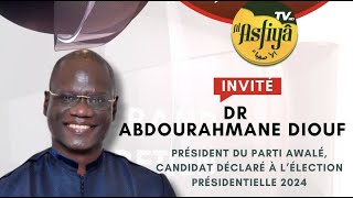 GRAND ENTRETIEN Dr Abdourahmane Diouf Président du parti Awalé Candidat déclaré à l’élection pr… [upl. by Assir]