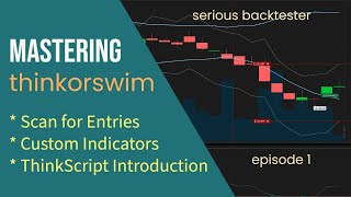 Mastering thinkorswim Create Custom Indicators and Scans for Your Trading Strategy [upl. by Ecnarepmet321]