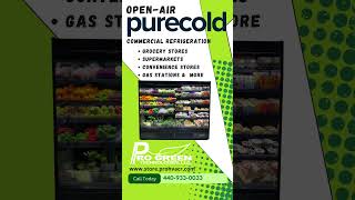 OpenAir Purecold Refrigeration commercialrefrigeration for produce dairy beverages deli meat [upl. by Aicenek]