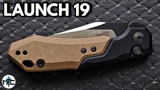 Kershaw Launch 19 Automatic Folding Knife  Full Review [upl. by Edlitam]