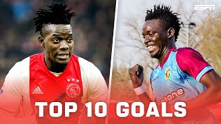 De 10 MOOISTE GOALS van BERTRAND TRAORÉ in de Eredivisie 🔥 [upl. by Ojadnama]