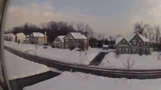 45 Day Time Lapse of the Horrible 2014 Winter Snow Melting [upl. by Ban]