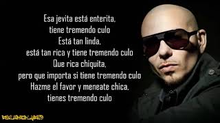 Pitbull  Culo ft Lil Jon Lyrics [upl. by Godewyn]